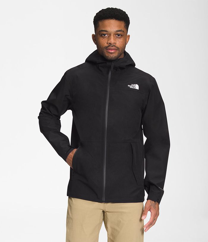 Casaca Impermeable The North Face Hombre Dryzzle Futurelight™ Negras - Peru 16294IKVB